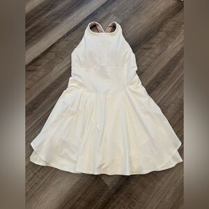 Lululemon Athletica Women’s White Court Crush Tennis Skort Dress - Size 8